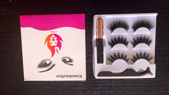 Knockoutlux Magnetic Lashes Trio Pack