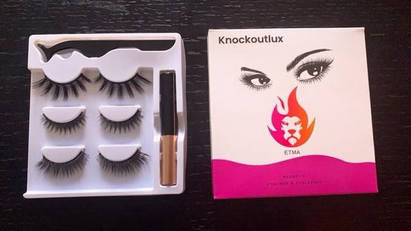 Knockoutlux Magnetic Lashes Trio Pack